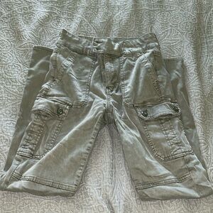 American Eagle super high rise jegging cargo pants
